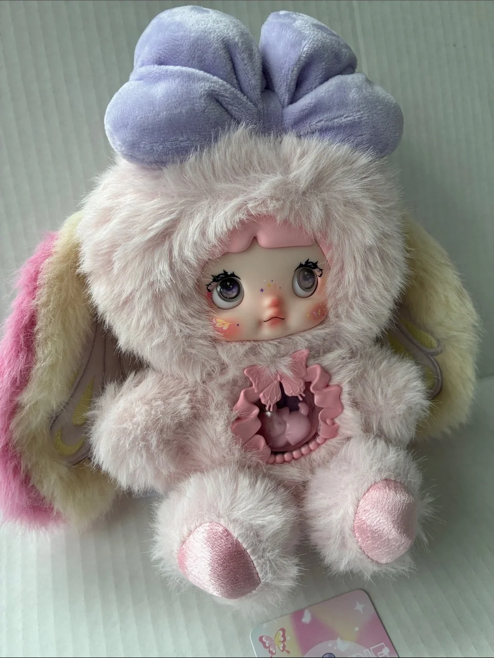 Nommi Fantasy World Series (V6) Reverie Plush Butterfly Bunny Doll